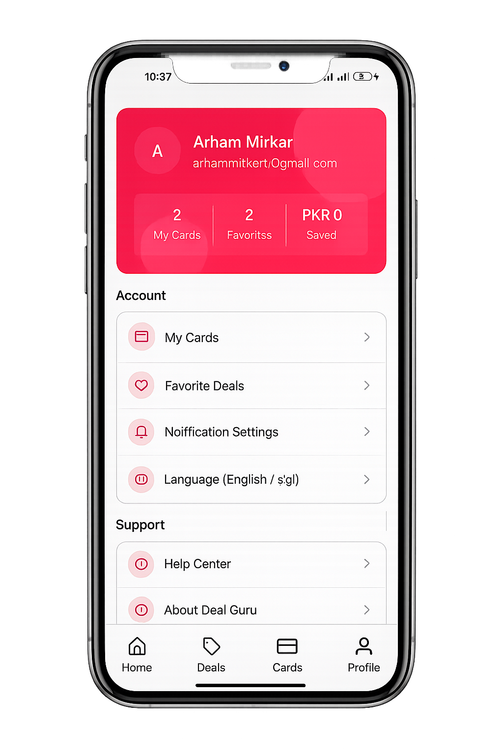 Card Benefits and Features Details